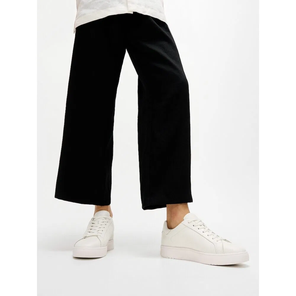 Мужские низкие кожаные кроссовки Rally2 Tumbled Leather Urban White от Fitflop — фото 4