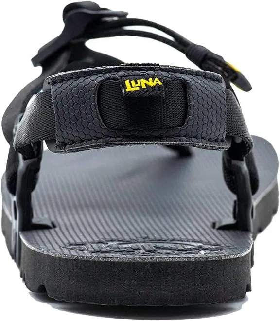 Сандалии для трейлраннинга и хайкинга, легкие 5.9 унций, LUNA, Black LUNA Sandals — фото 4
