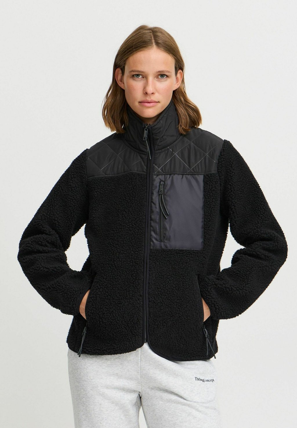 

Флисовая куртка JCBERRI TheJoggConcept, черный