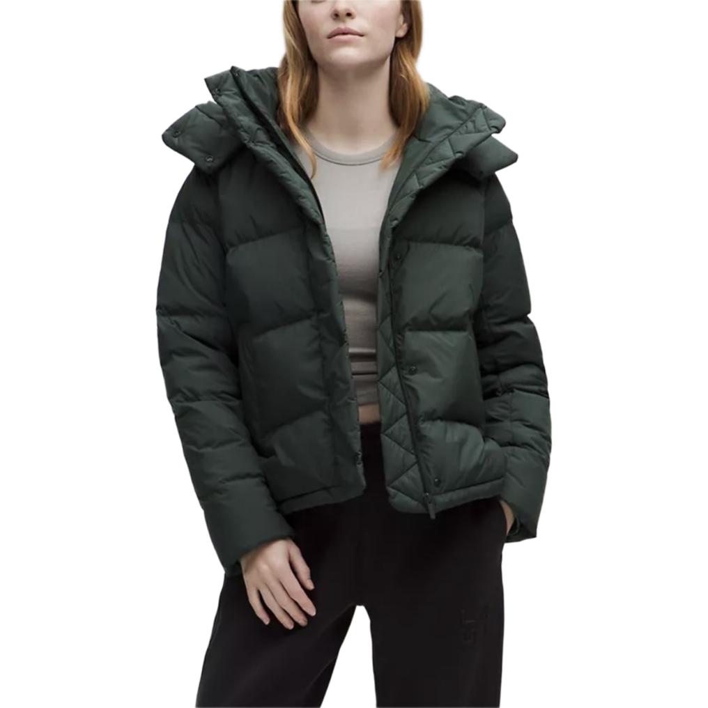 

Пуховик Wunder Puff Series женский Lululemon, зеленый