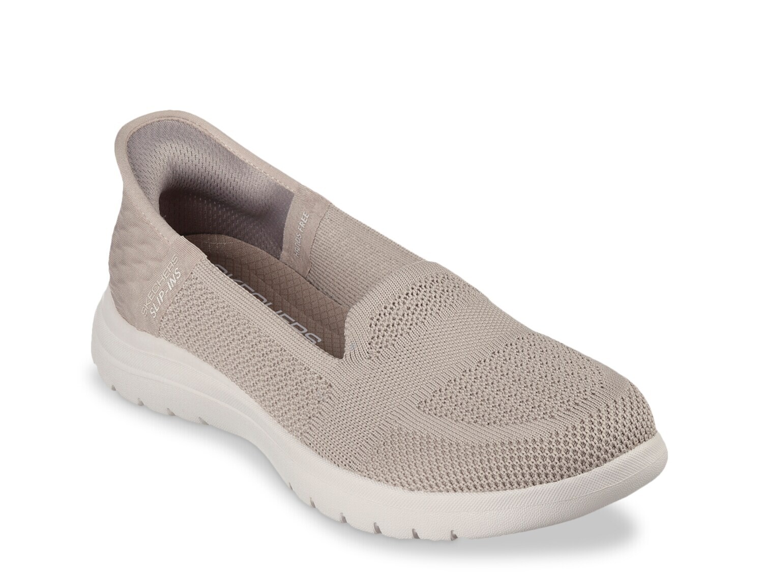 

Слипоны Skechers On the Go Flex Serene, серо-коричневый