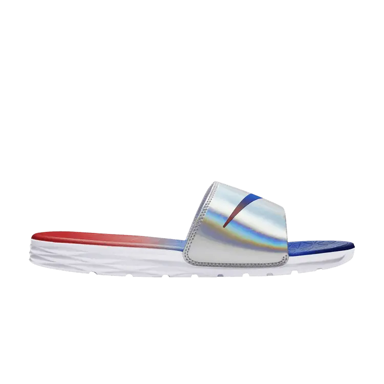 

Сандалии Nike Benassi Solarsoft Olyfed Slide 'Team USA', разноцветный