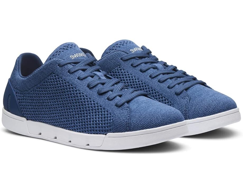 

Кроссовки SWIMS Tennis Knit 2.0, цвет Denim Heather