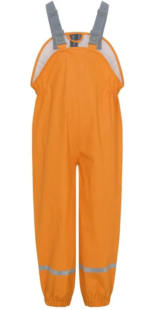 Детские непромокаемые штаны "Pants PU-w Suspender" желтого цвета Color Kids