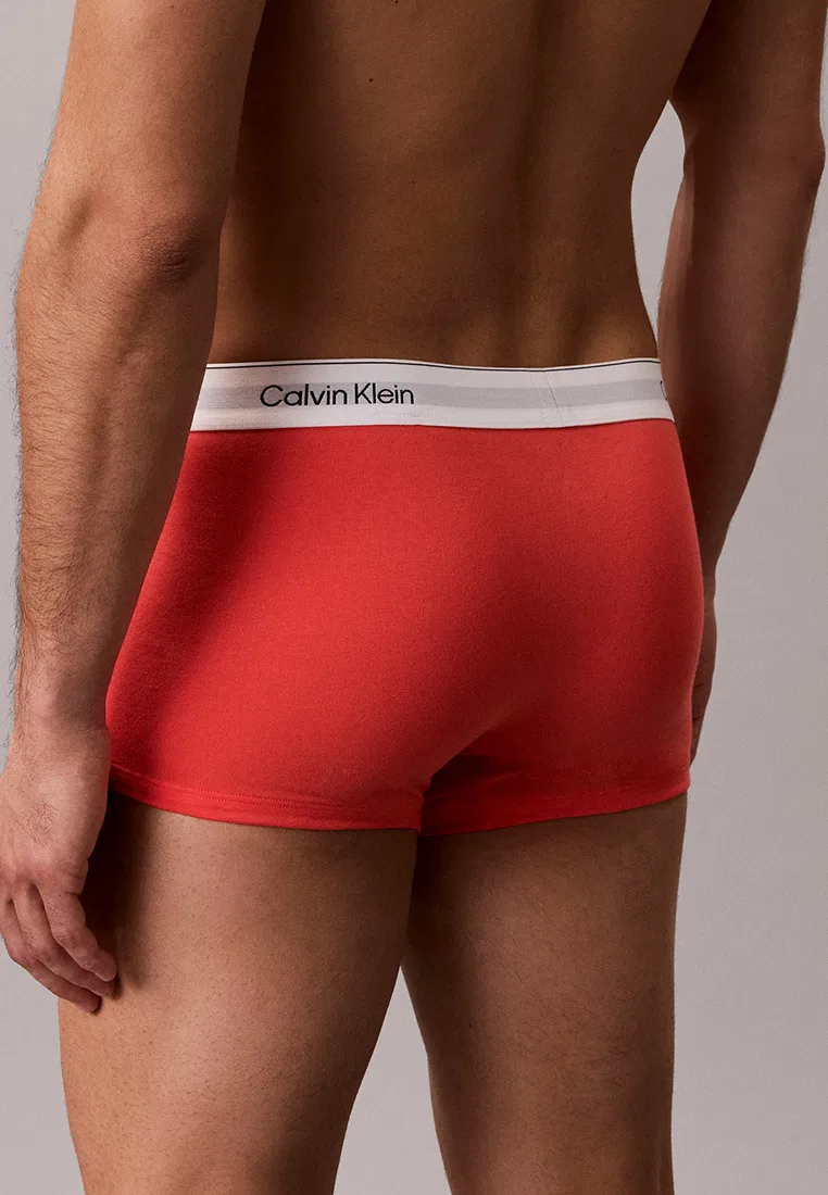 Трусы, 2 штуки, Calvin Klein, черный/розовый — фото 4