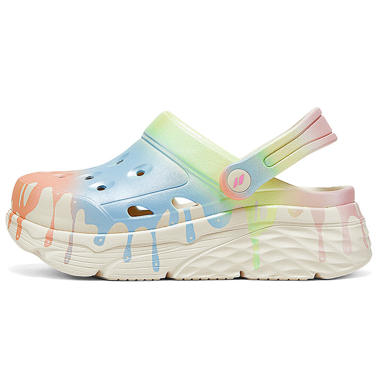 Skechers Женские сабо Foamies, сине-зеленые