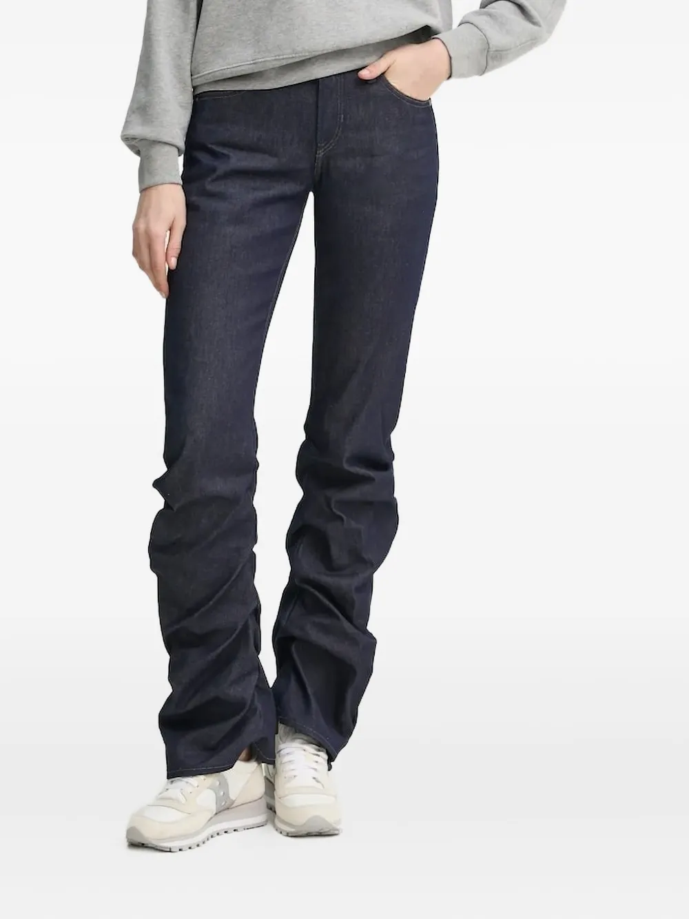 

Сложенные джинсы G-Star RAW, синий