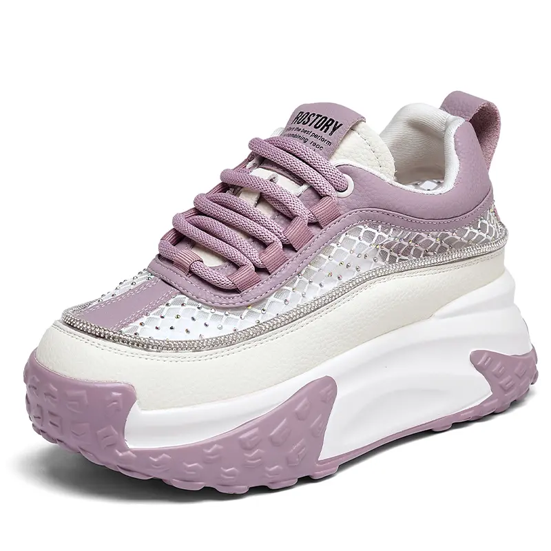 

Кроссовки NRDROFFICIAL Chunky Sneakers Women's Low-Top, Белый, Кроссовки NRDROFFICIAL Chunky Sneakers Women's Low-Top