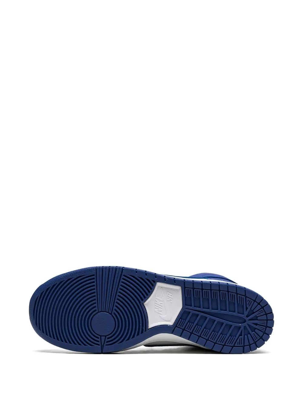 Кроссовки SB Dunk High Pro ISO Kentucky Nike, синий — фото 4