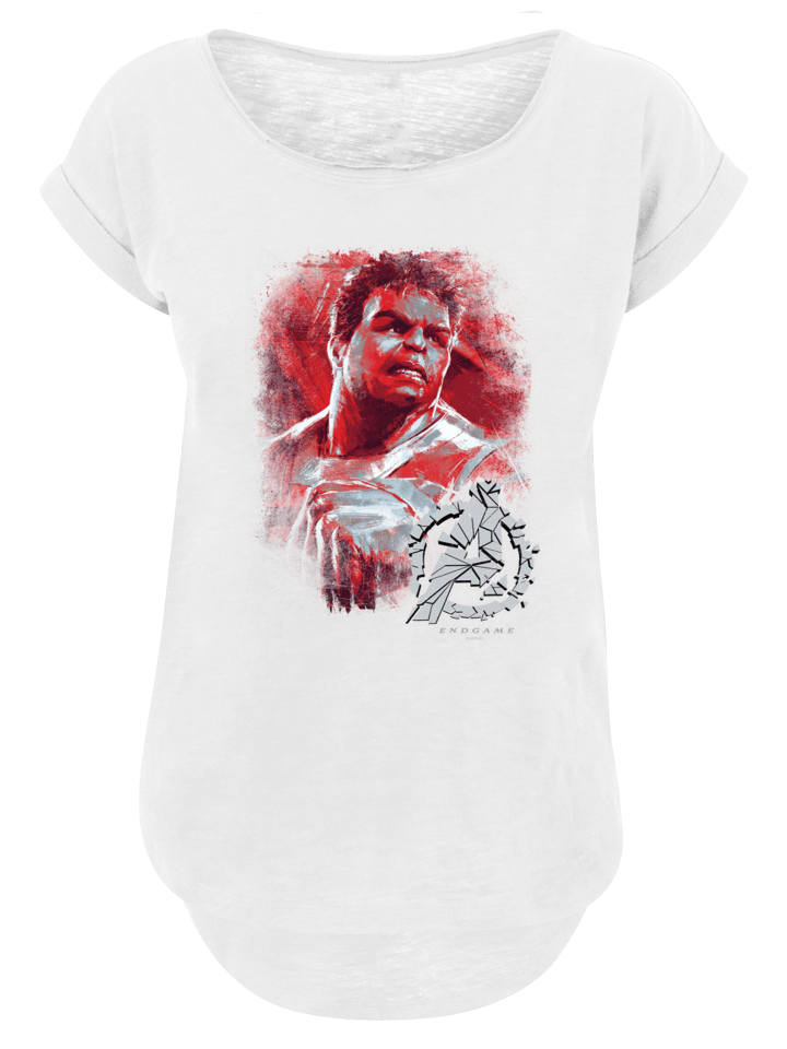 

Длинная футболка Marvel Avengers Endgame Hulk Brushed белого цвета F4NT4STIC, Белый, Длинная футболка Marvel Avengers Endgame Hulk Brushed белого цвета F4NT4STIC