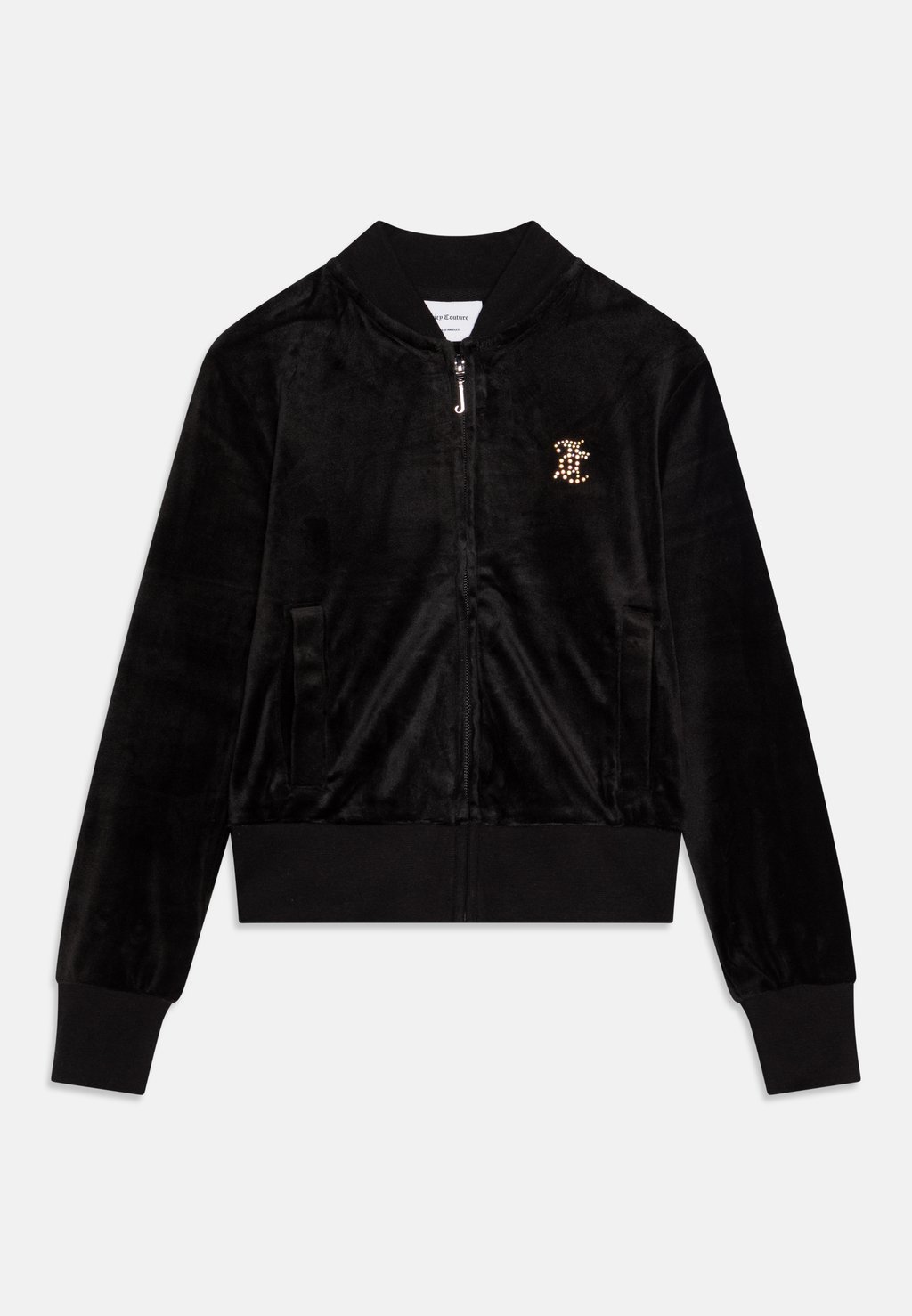 

Толстовка на молнии SHORTER LENGTH ZIP Juicy Couture, черный