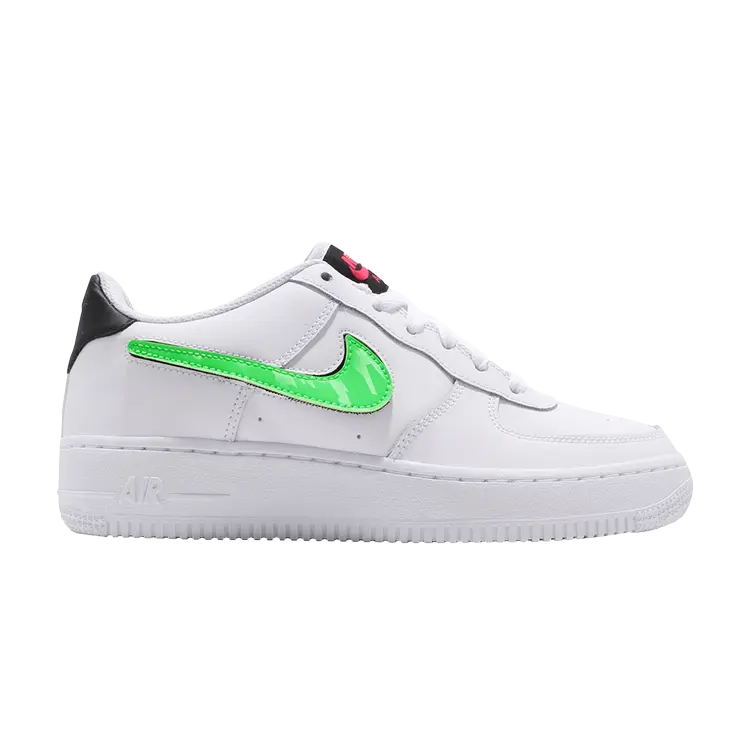 

Кроссовки Nike Air Force 1 LV8 3 GS 'Green Strike', белый