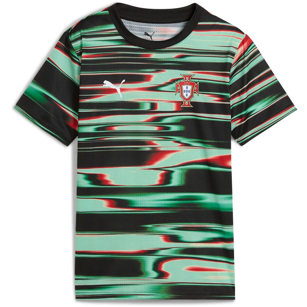 

Футболка с коротким рукавом Puma FPF Portugal 2025 pre match junior, разноцветный