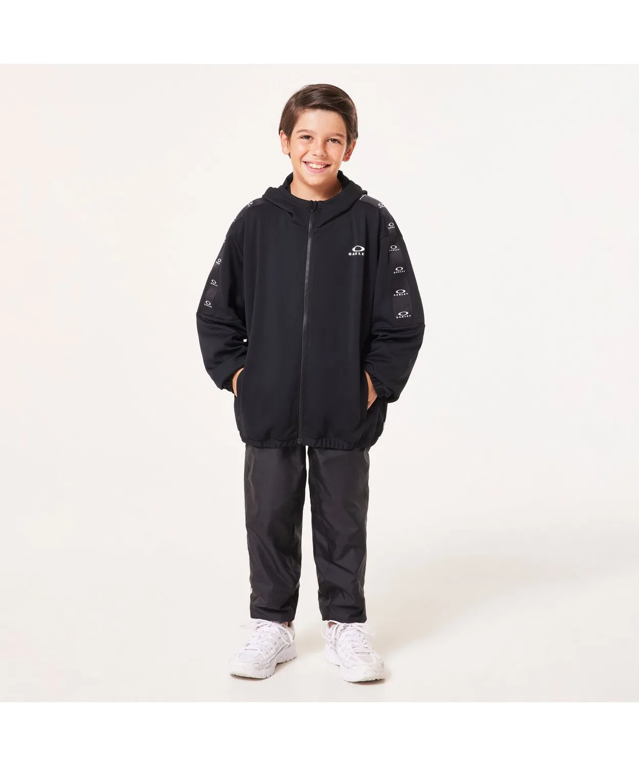 Куртка Oakley Ytr Utility Knit Jacket 8.0 детская, синяя — фото 2