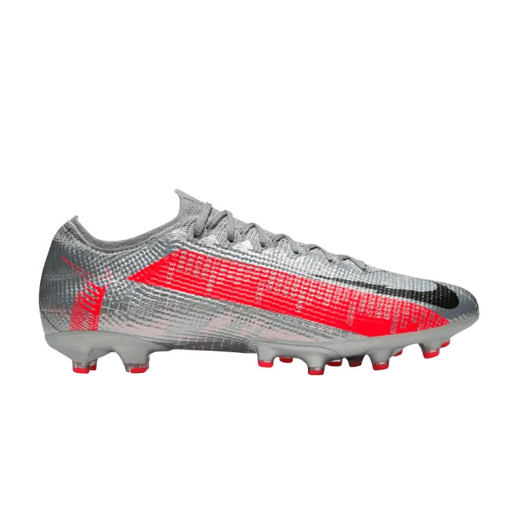 

Бутсы Nike Mercurial Vapor 13 Elite AG Pro 'Metallic Grey Crimson', серебряный