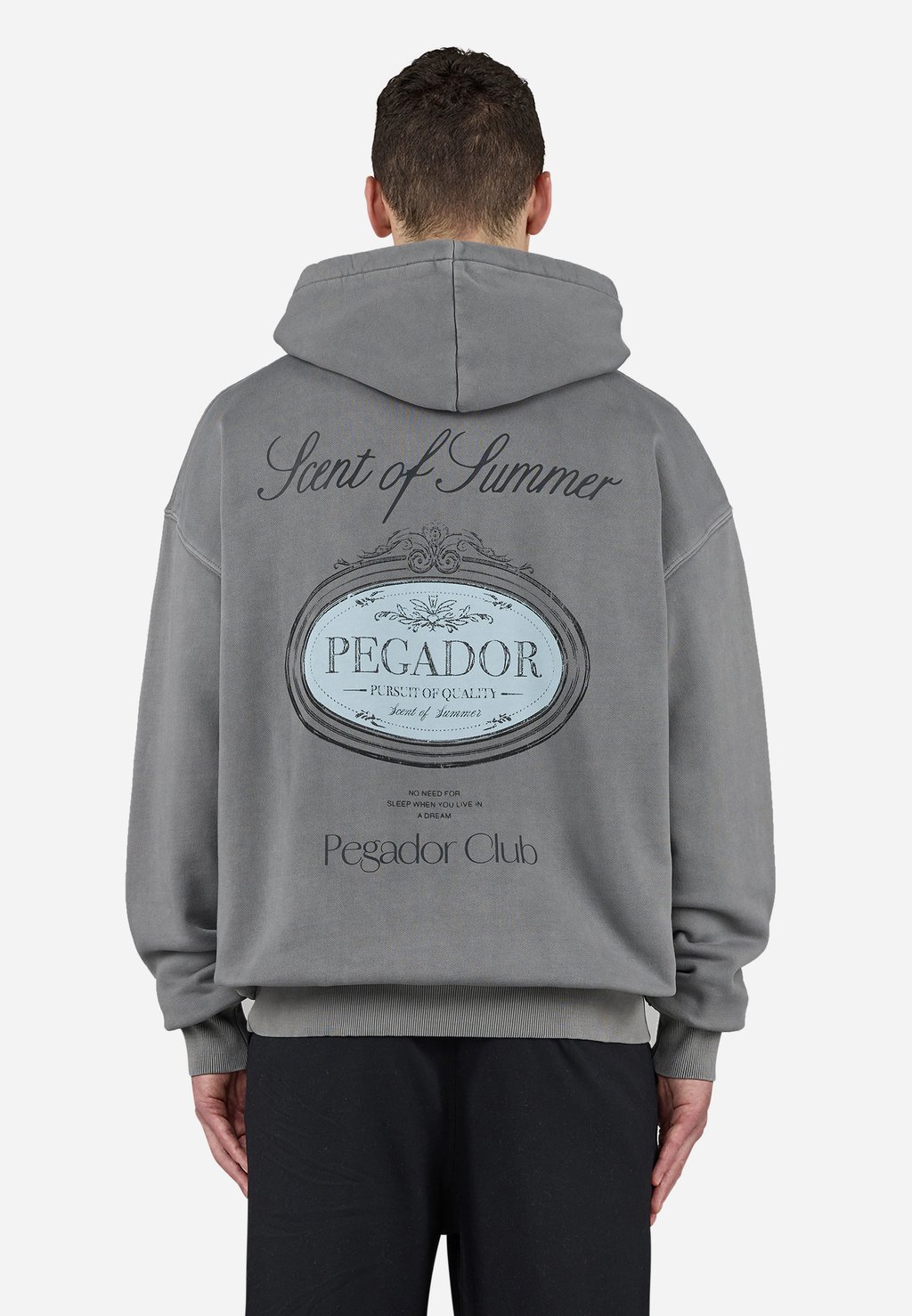 

Толстовка RAMON - Hoodie Pegador, светло-серый