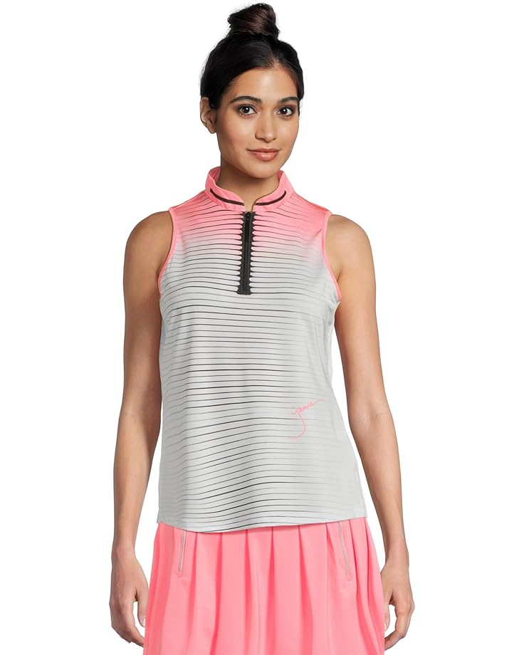 

Топ Jamie Sadock Flux Print, цвет Flamingo Pink