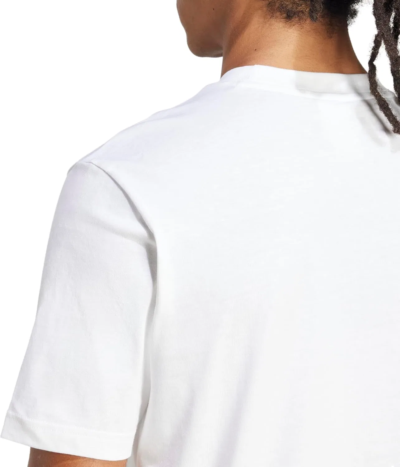 Футболка с логотипом adidas Originals, белый/черный — фото 4