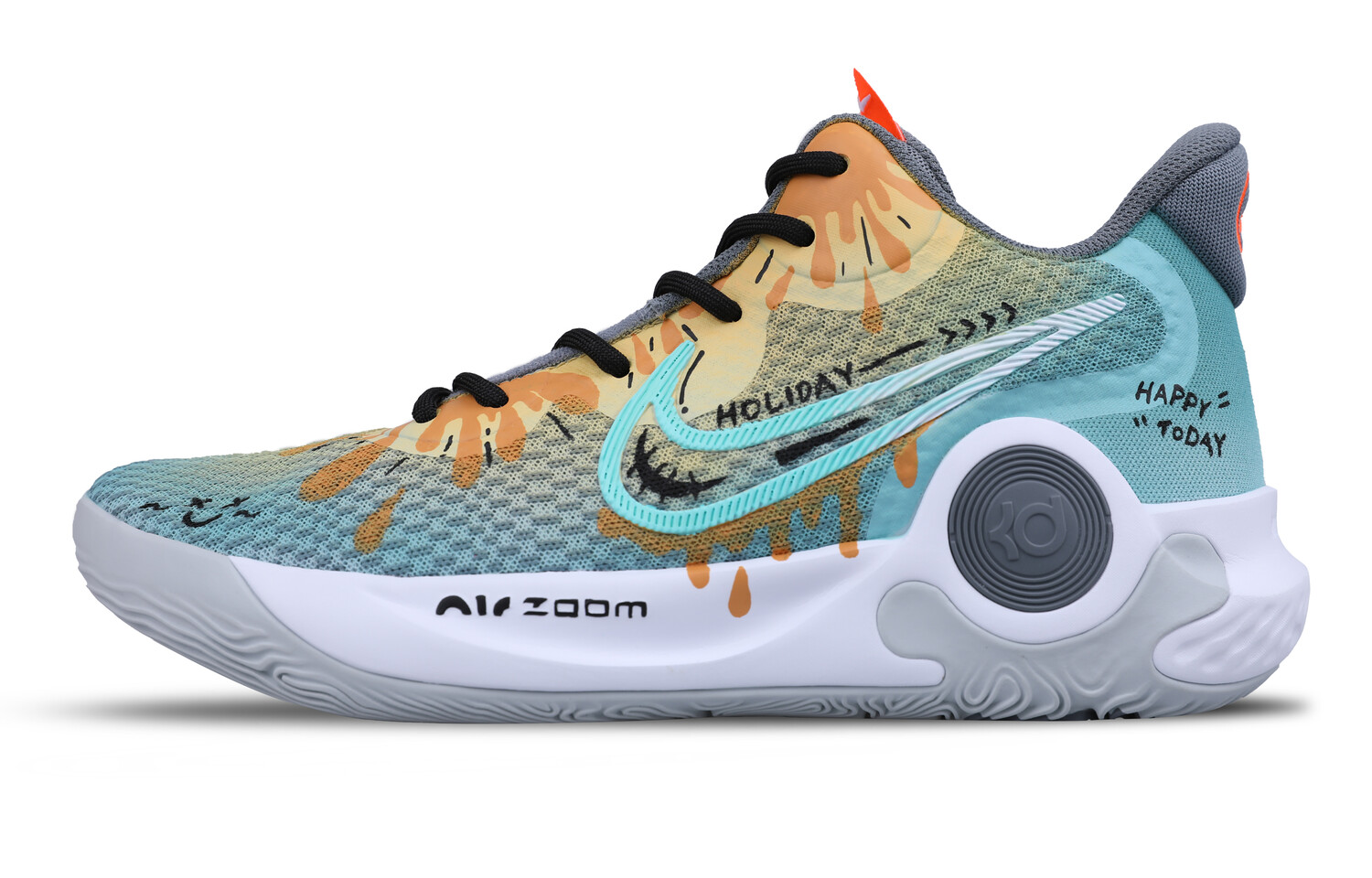 

Баскетбольные кроссовки KD Trey 5 IX Basketball Shoes Unisex Mid-Top Blue Nike