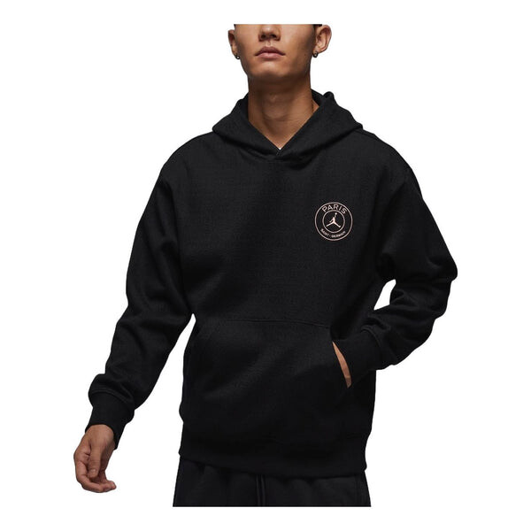 

Толстовка paris saint-germain fleece hoodie asia sizing 'off noir pink' Air Jordan, мультиколор