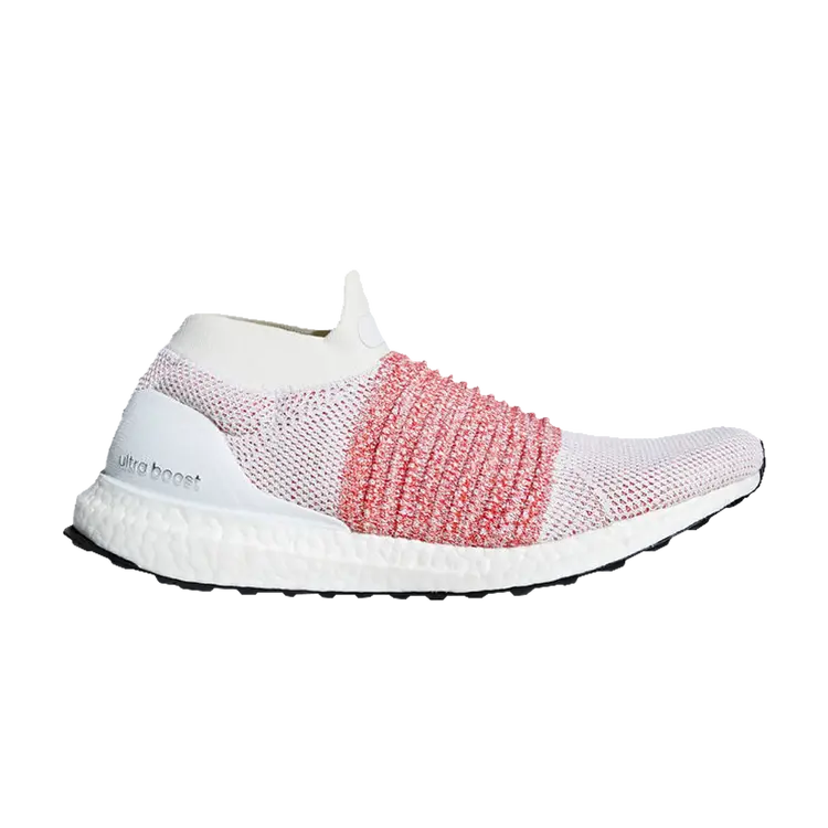 

Кроссовки Adidas UltraBoost Laceless 'Trace Scarlet', белый