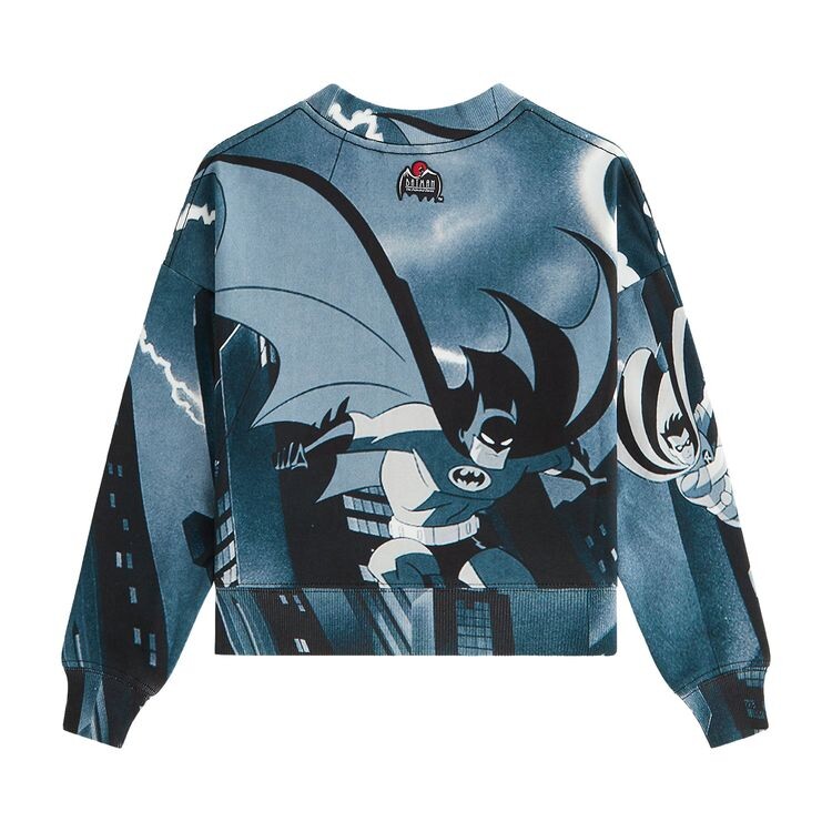 Толстовка Kith Kids x Batman And Robin Nelson Crewneck Black, разноцветный — фото 2