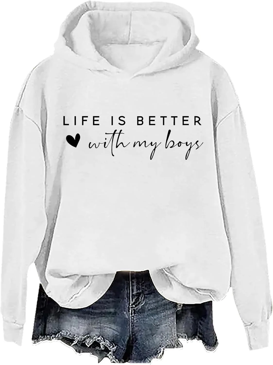 Толстовка life is better with my boys — фото 3