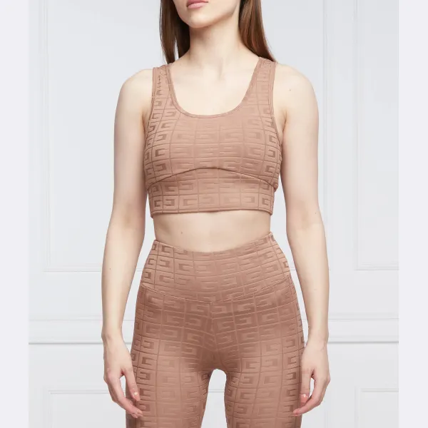 

Облегающий топ Dana Guess, бежевый