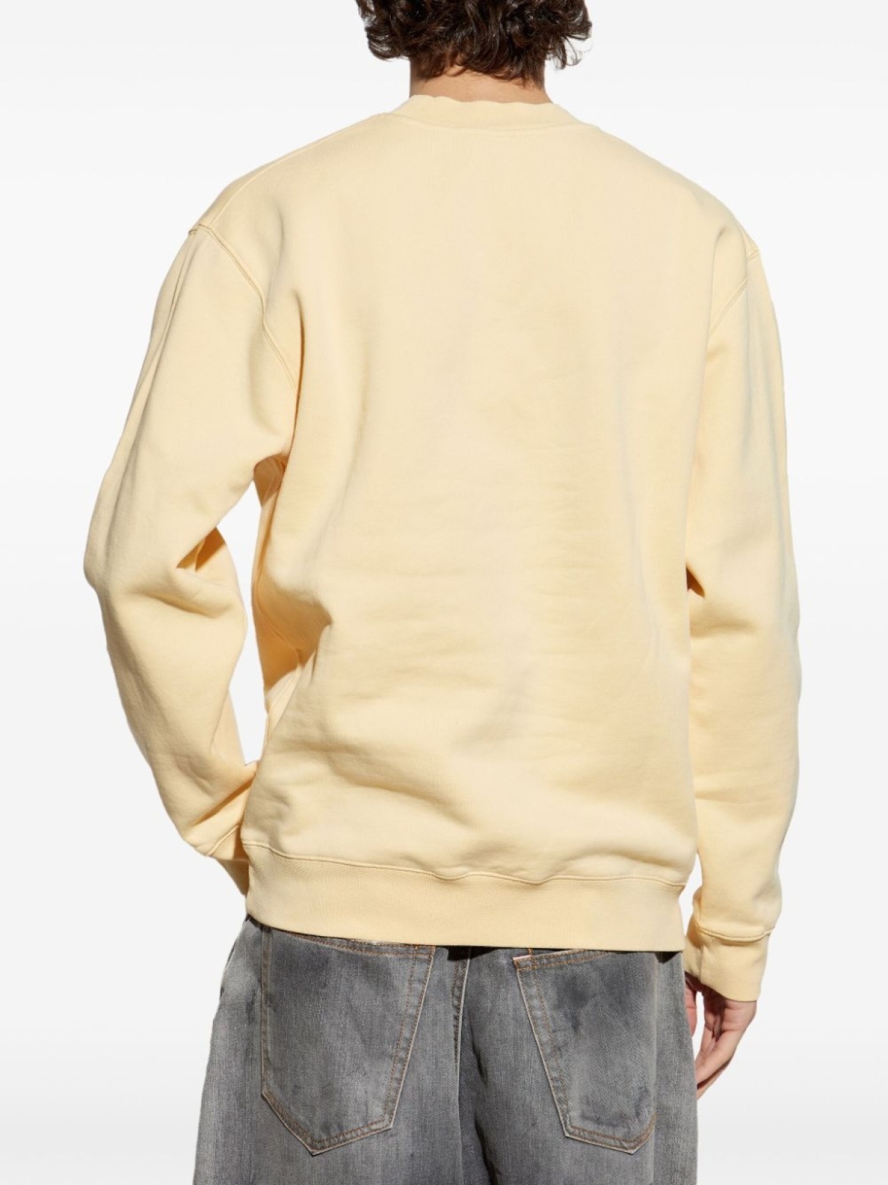 Jacquemus толстовка с нашивкой-логотипом, нейтральный цвет — фото 4