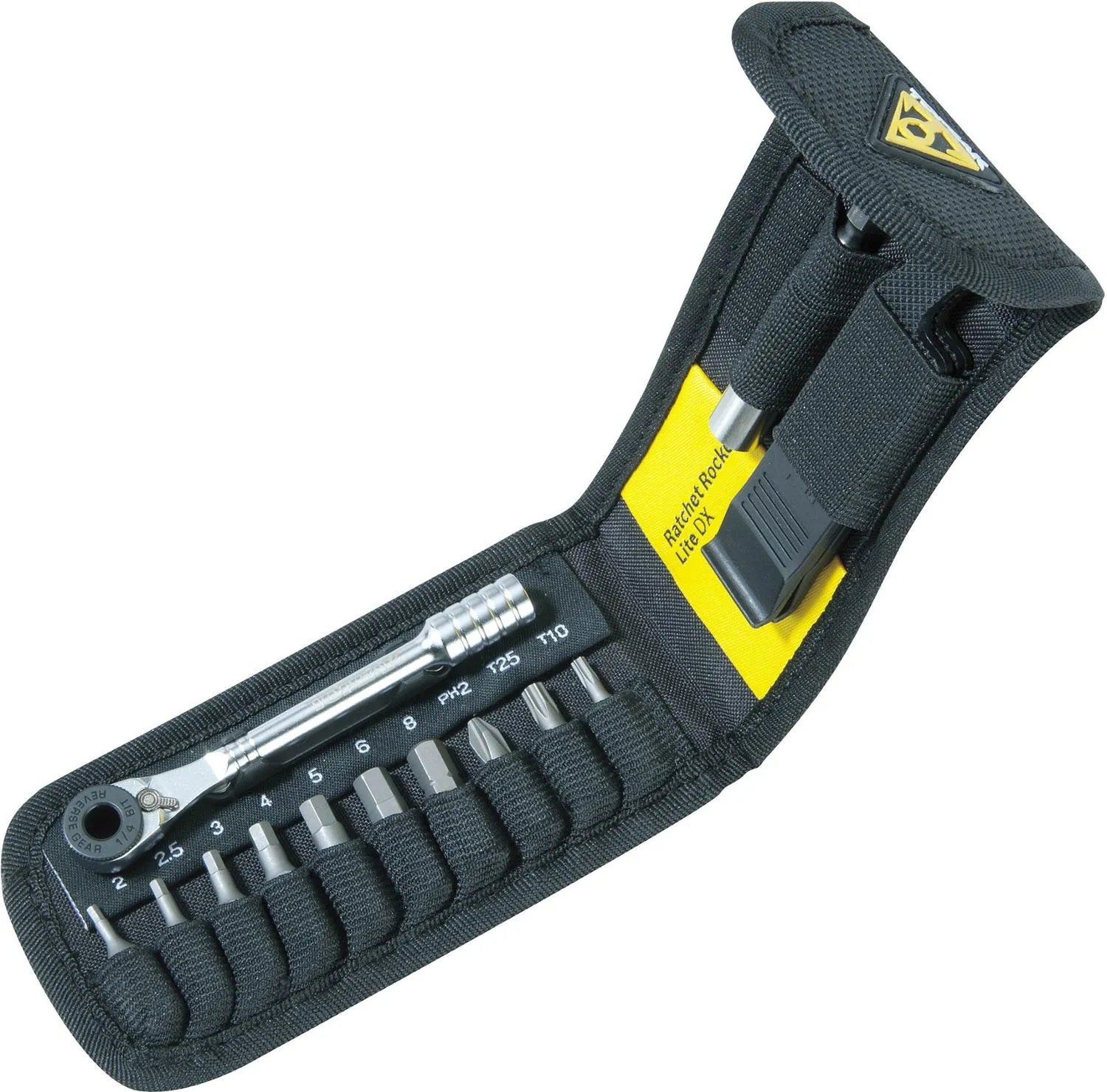 

Рамочный ключ с храповым механизмом Lite DX комплект инструментов Topeak, None