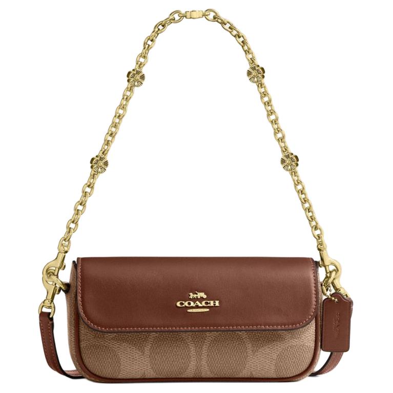 

COACH Кожаная сумка через плечо Хейли