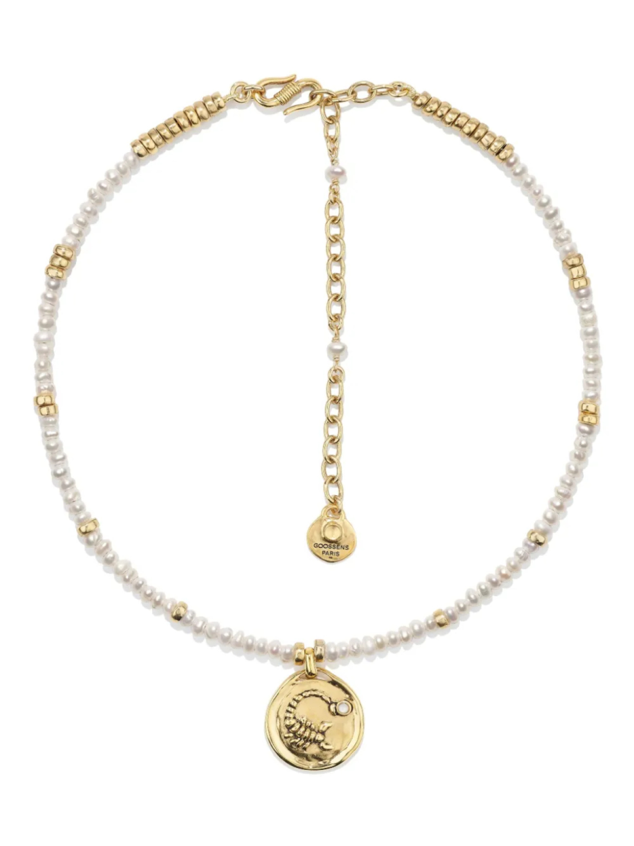 

Колье Astro Scorpio Pearls Goossens, золотой