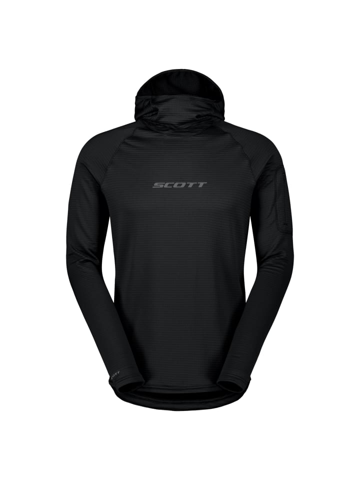 

SCOTT Толстовка-пуловер Middlelayer Hoody Defined Light черного цвета
