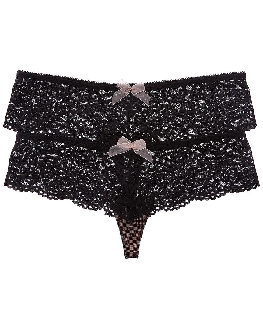 

Трусы b.tempt’d by Wacoal 2pk Ciao Bella Tanga Wacoal, синий