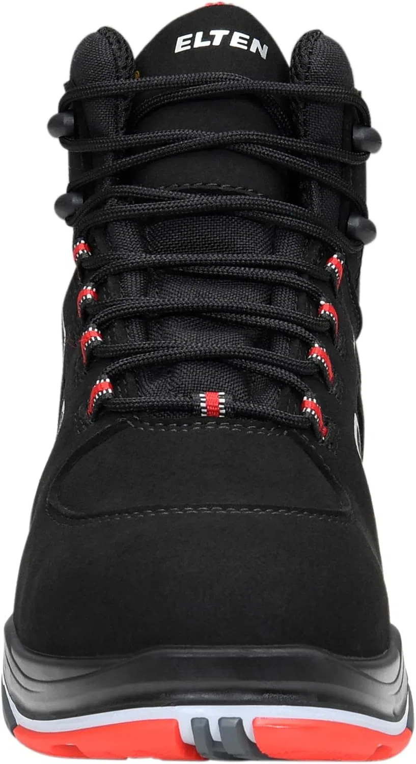 Ботинки ELTEN Unisex Alan Xxtp Black-red Mid Esd S3sSicherheitsstiefel — фото 4