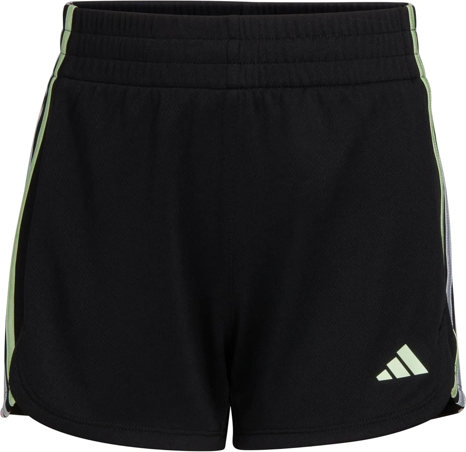 Детские шорты Adidas Pacer Mesh с тремя полосками, Simple Black