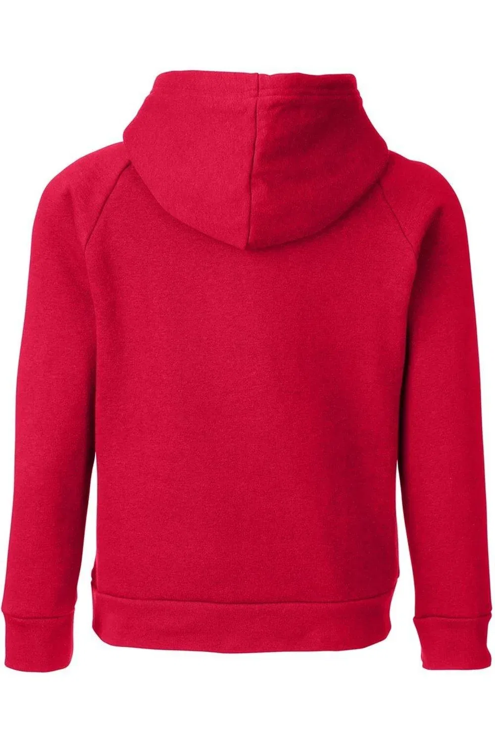 Детская флисовая толстовка Under Armour Rival, красный/белый — фото 2