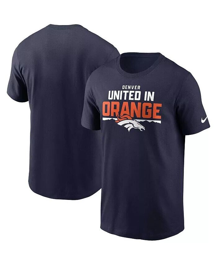 

Мужская темно-синяя футболка Denver Broncos Local Essential Nike