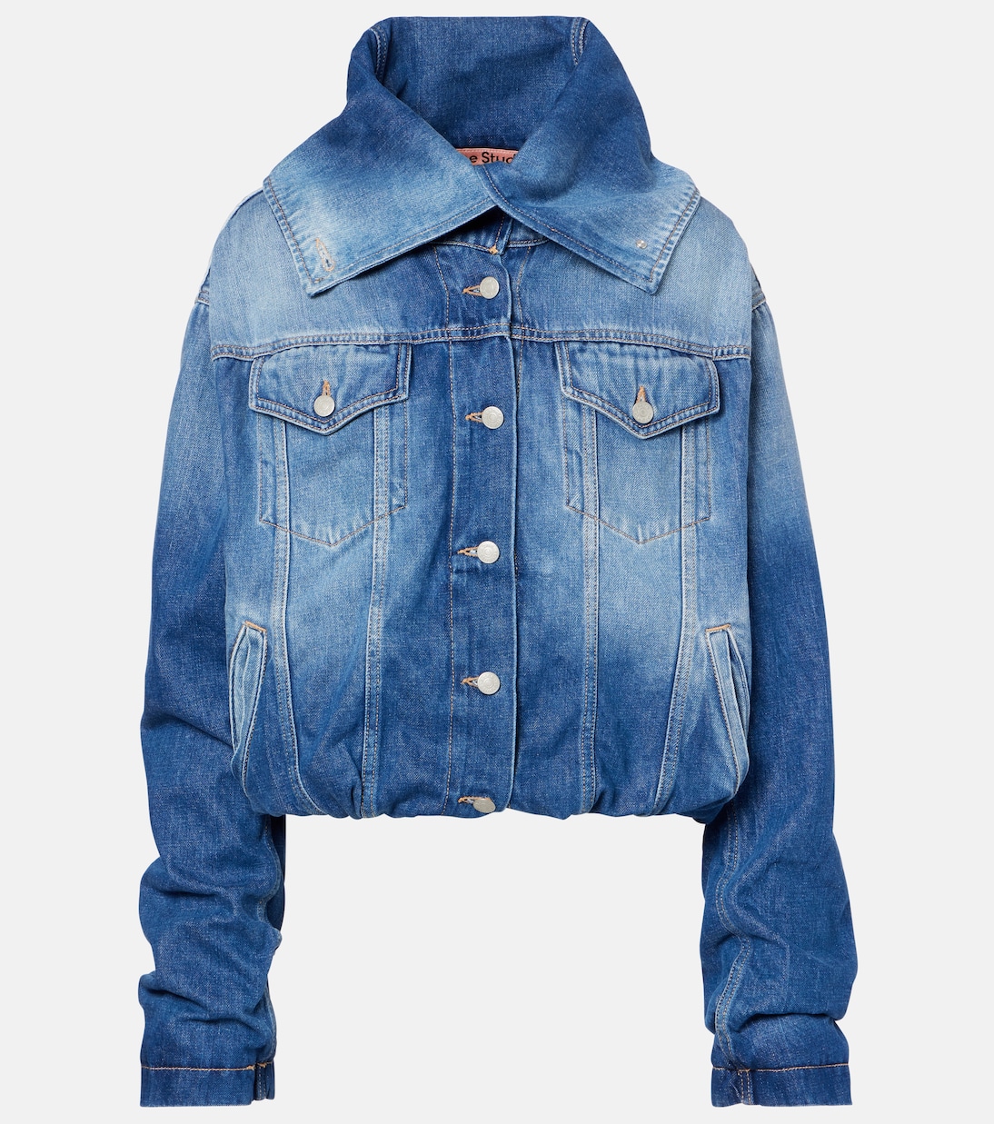 

Стираная джинсовая куртка Acne Studios, Mid Blue