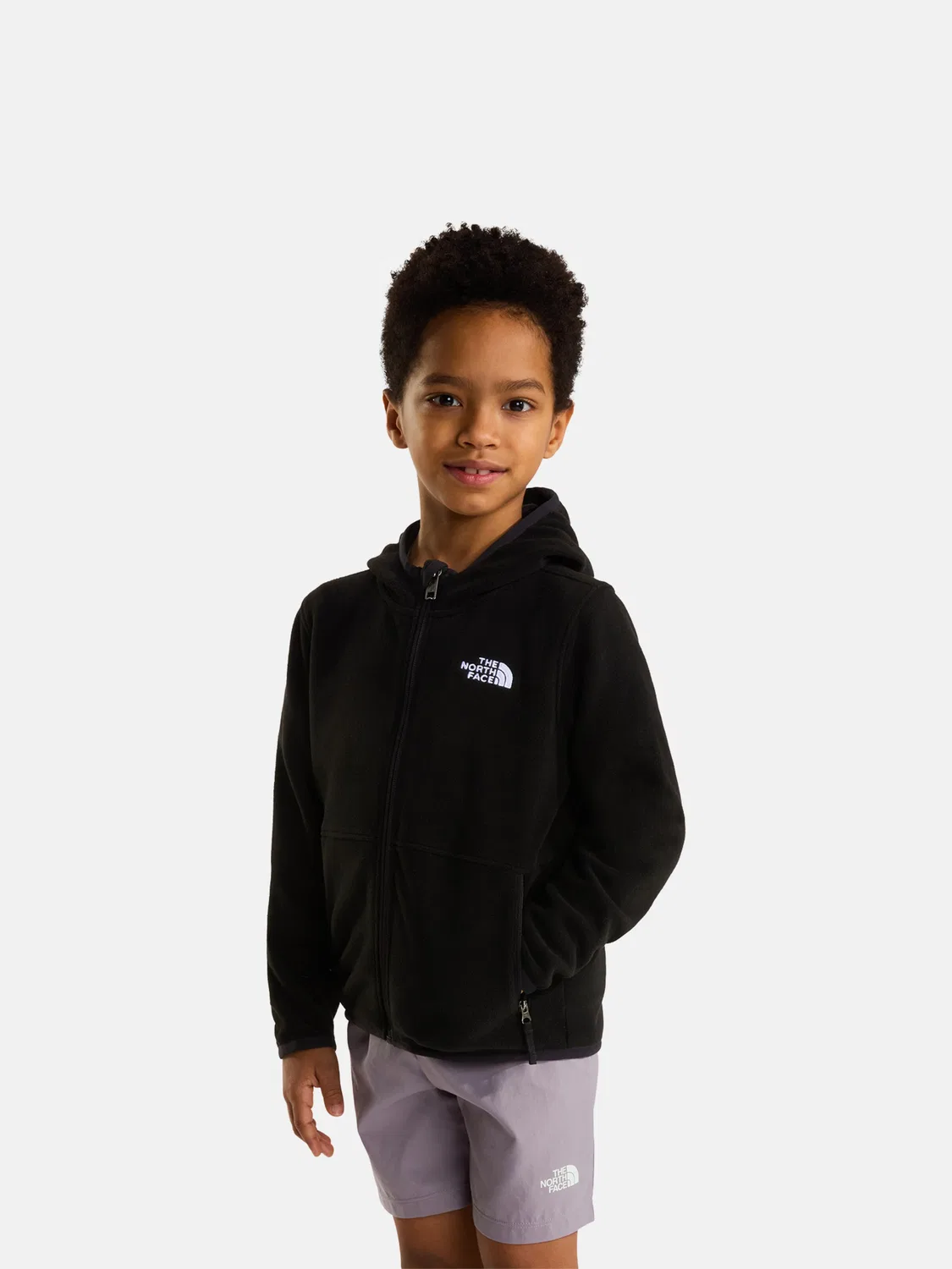 Толстовка на молнии 'GLACIER' The North Face, Black — фото 4