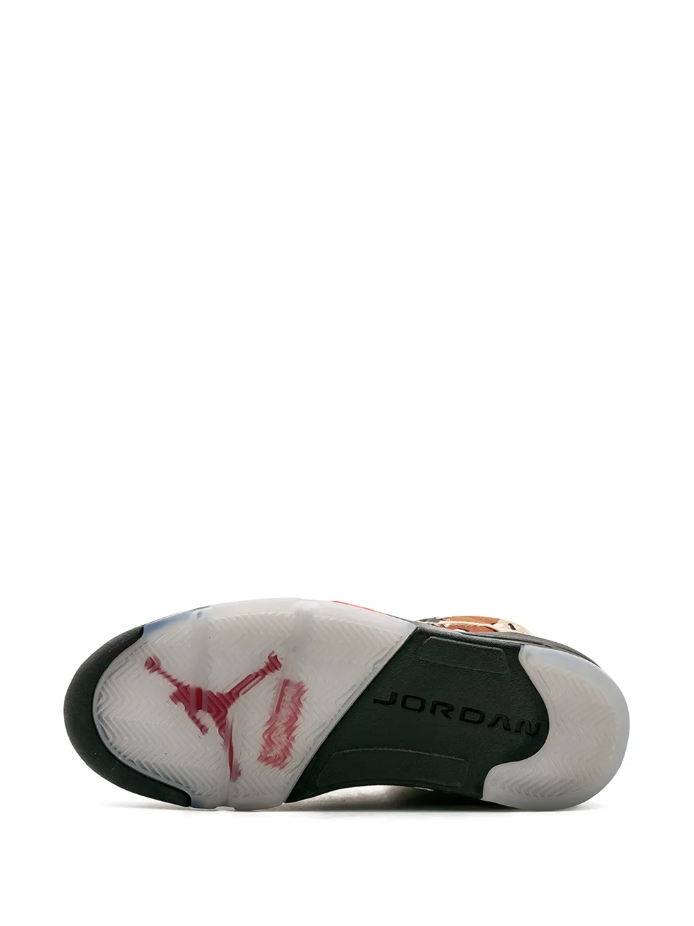Кроссовки Air  5 Retro из коллаборации с Supreme Jordan, нейтральный — фото 4