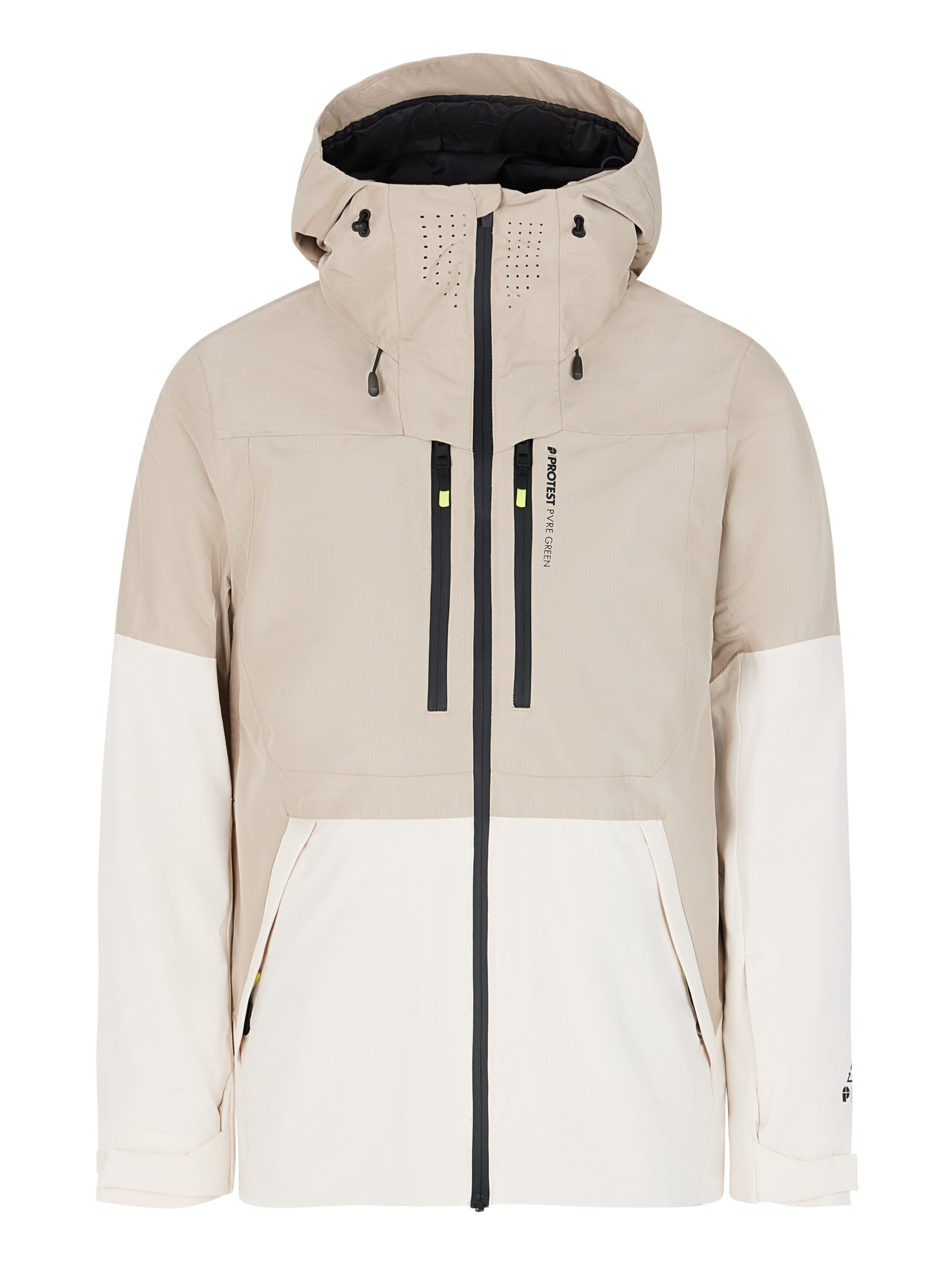 

PROTEST Спортивная куртка 'PRTBAKIE' в цвете Off White