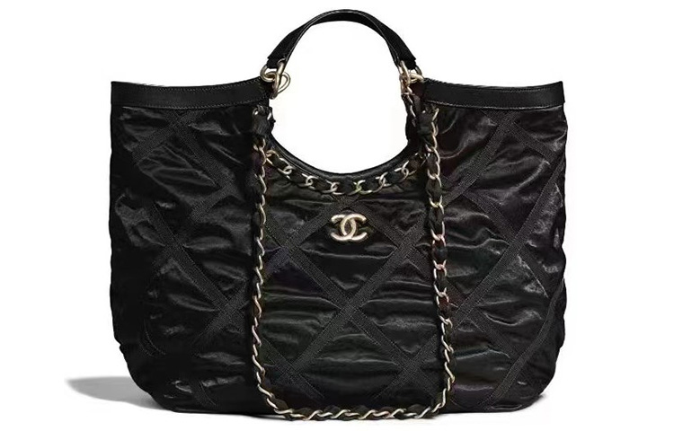 

CHANEL Нейлоновая сумка-шоппер