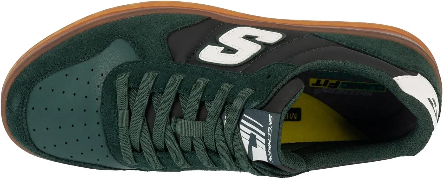 Мужские кроссовки Skechers, спортивная обувь Skechers, Green — фото 3