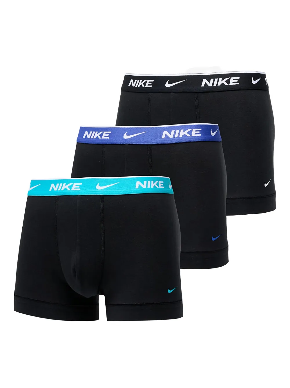 

Комплект Dri-FIT из трех боксеров с логотипом Nike, черный