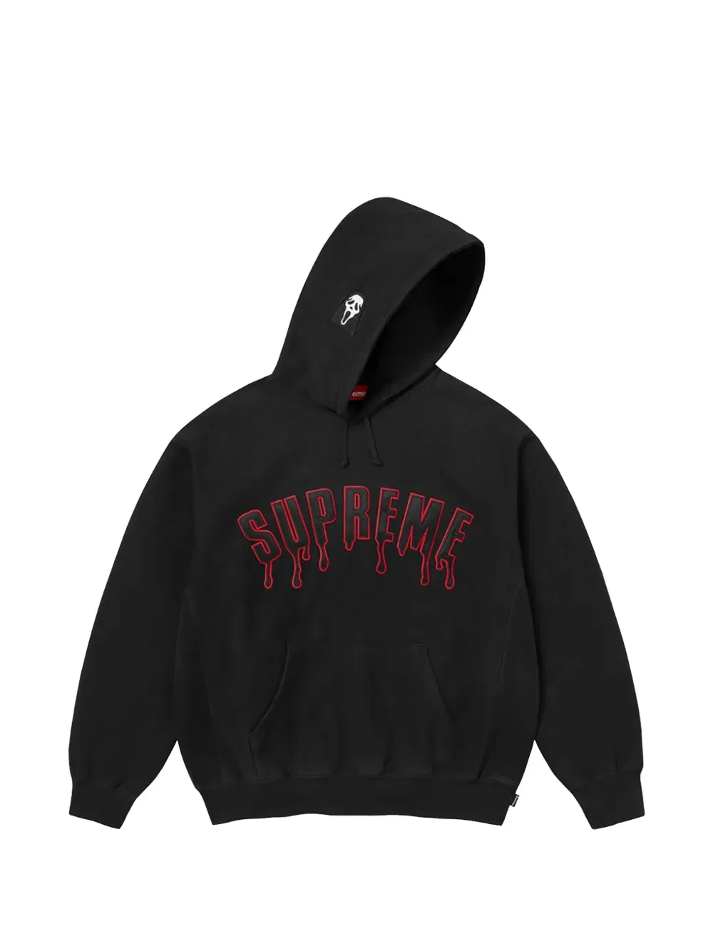 Худи с длинными рукавами Ghostface Arc Supreme, черный