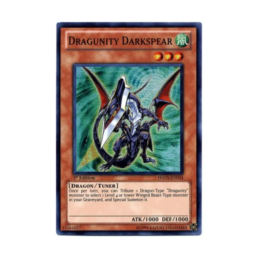

CCG Драгунити Черное Копье (Обычный), Yu-Gi-Oh - Structure Deck - Dragunity Legion - Singles