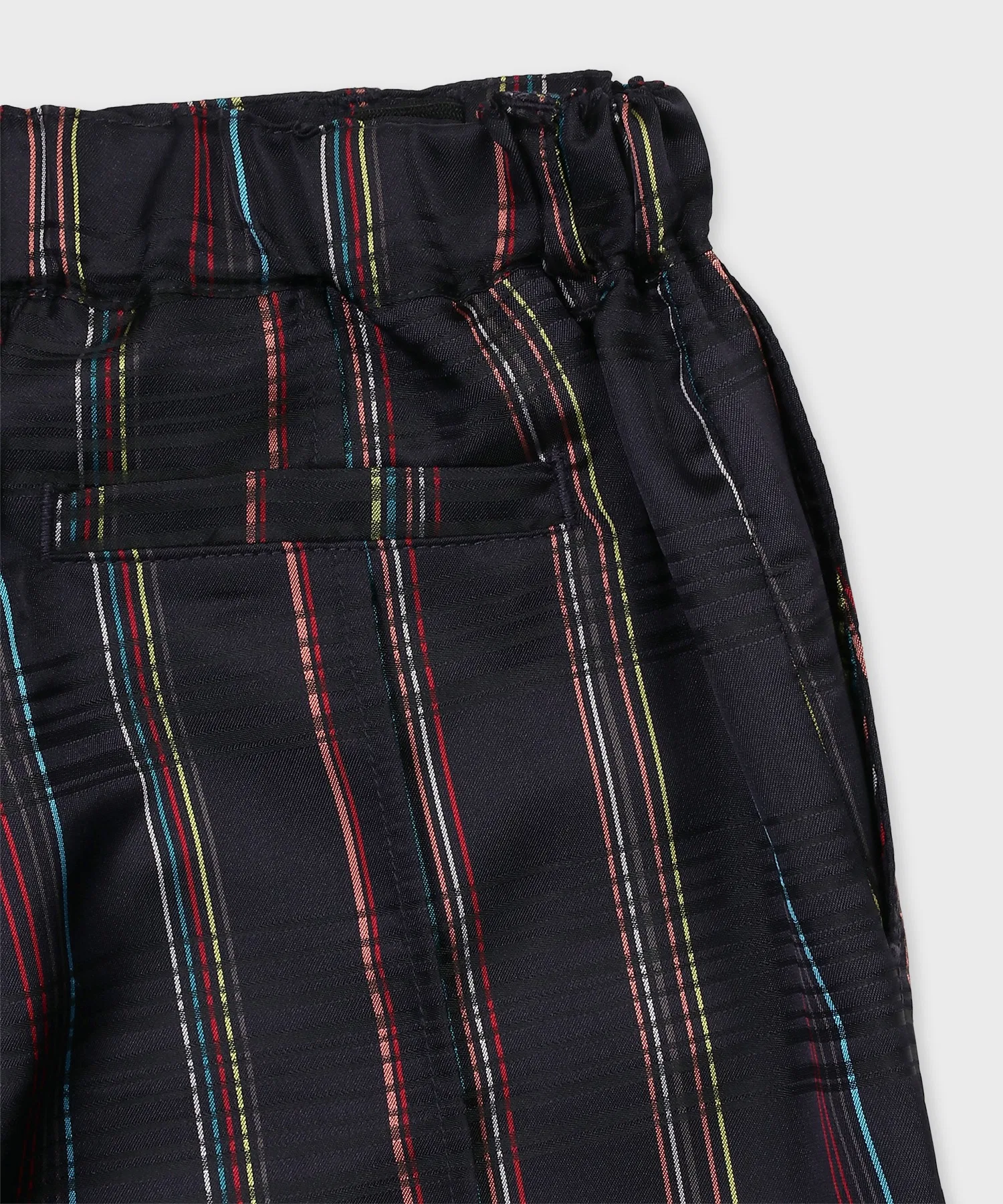Детские брюки Paul Smith JUNIOR из полиэстера в клетку тёмно-синие — фото 3