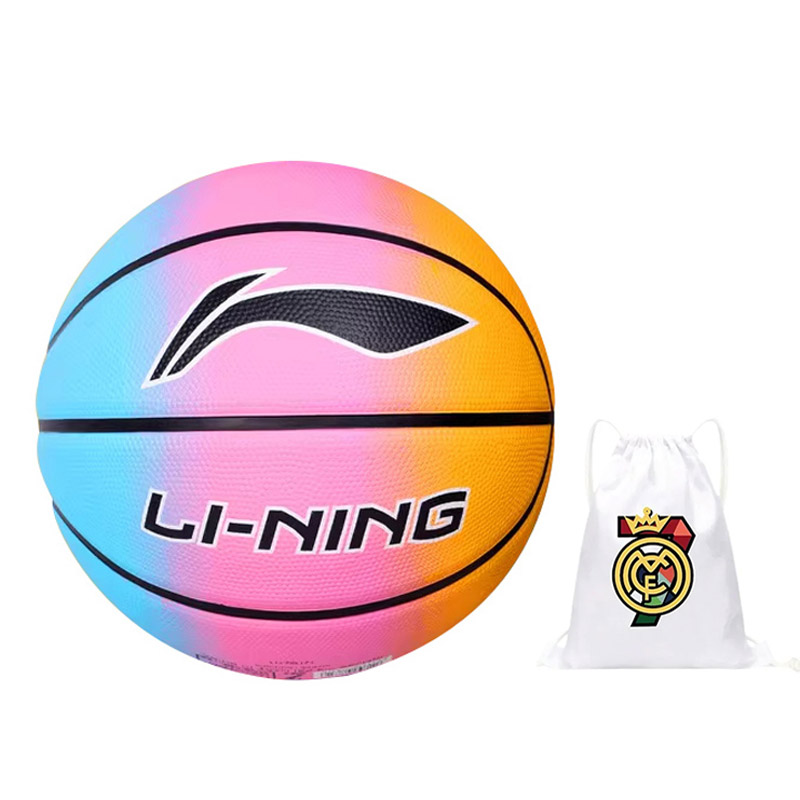 

Баскетбольный мяч из вспененной резины размер 7 размер 5 для соревнований унисекс china LINING, basketball+7 collection белый double-shoulder storage bag