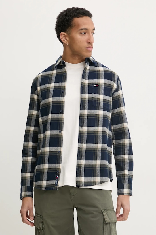 

Рубашка Tommy Jeans, темно-синий